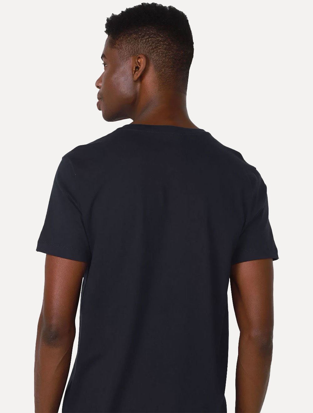 Camiseta Aramis Masculina Basic V-Neck Azul Marinho