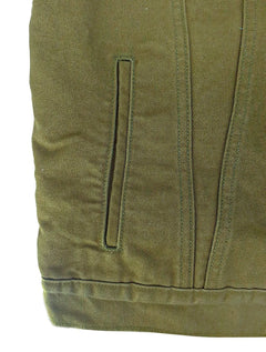 Jaqueta Jeans Levis Masculina Sherpa Trucker Verde Militar