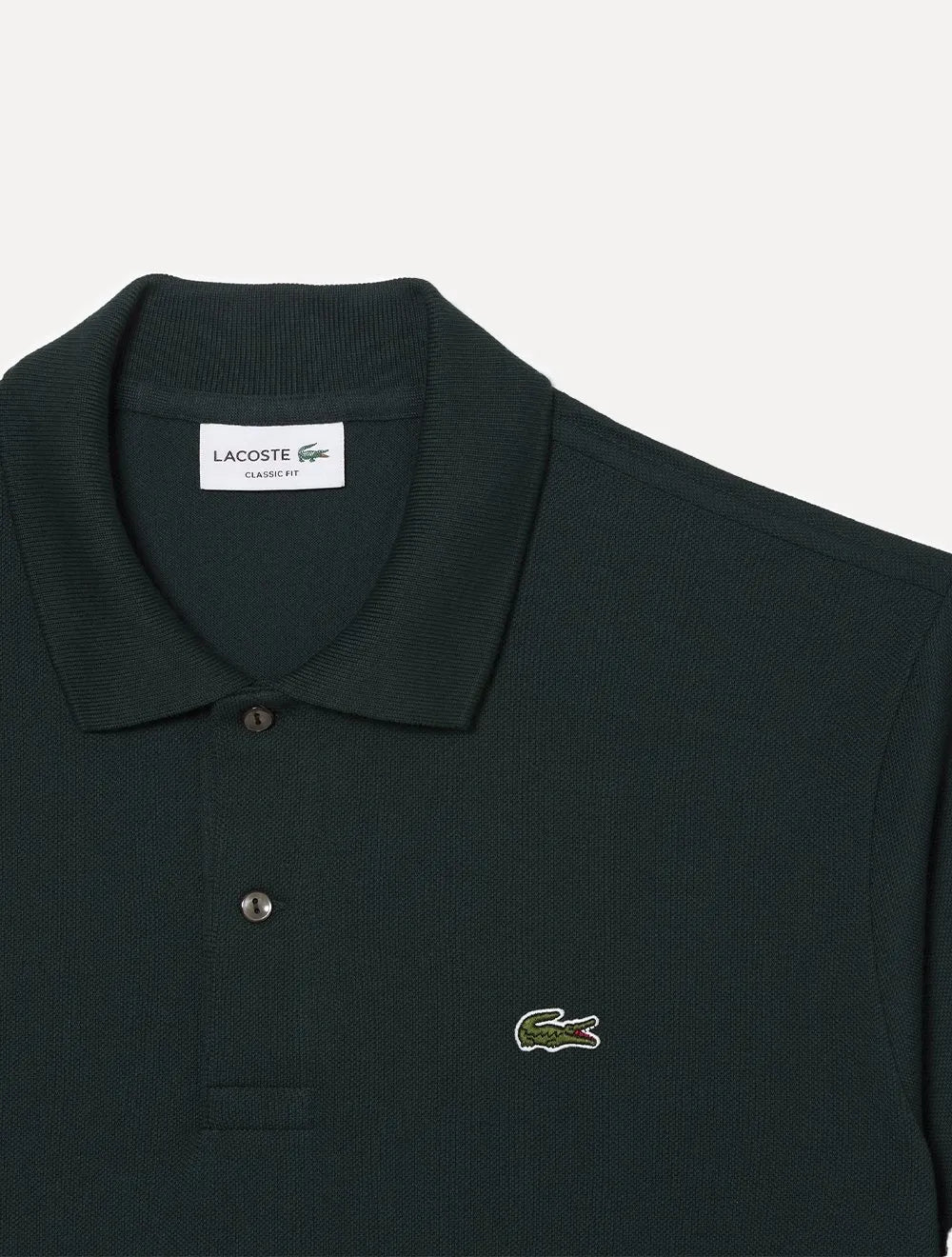 Polo Lacoste Masculina L.12.12 Verde Escuro