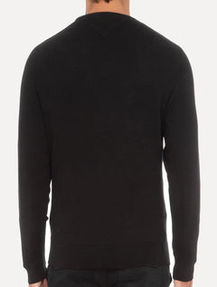 Suéter Tommy Hilfiger Masculino Signature Crewneck Preto