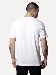 Camiseta John John Masculina JJ Logo Branca