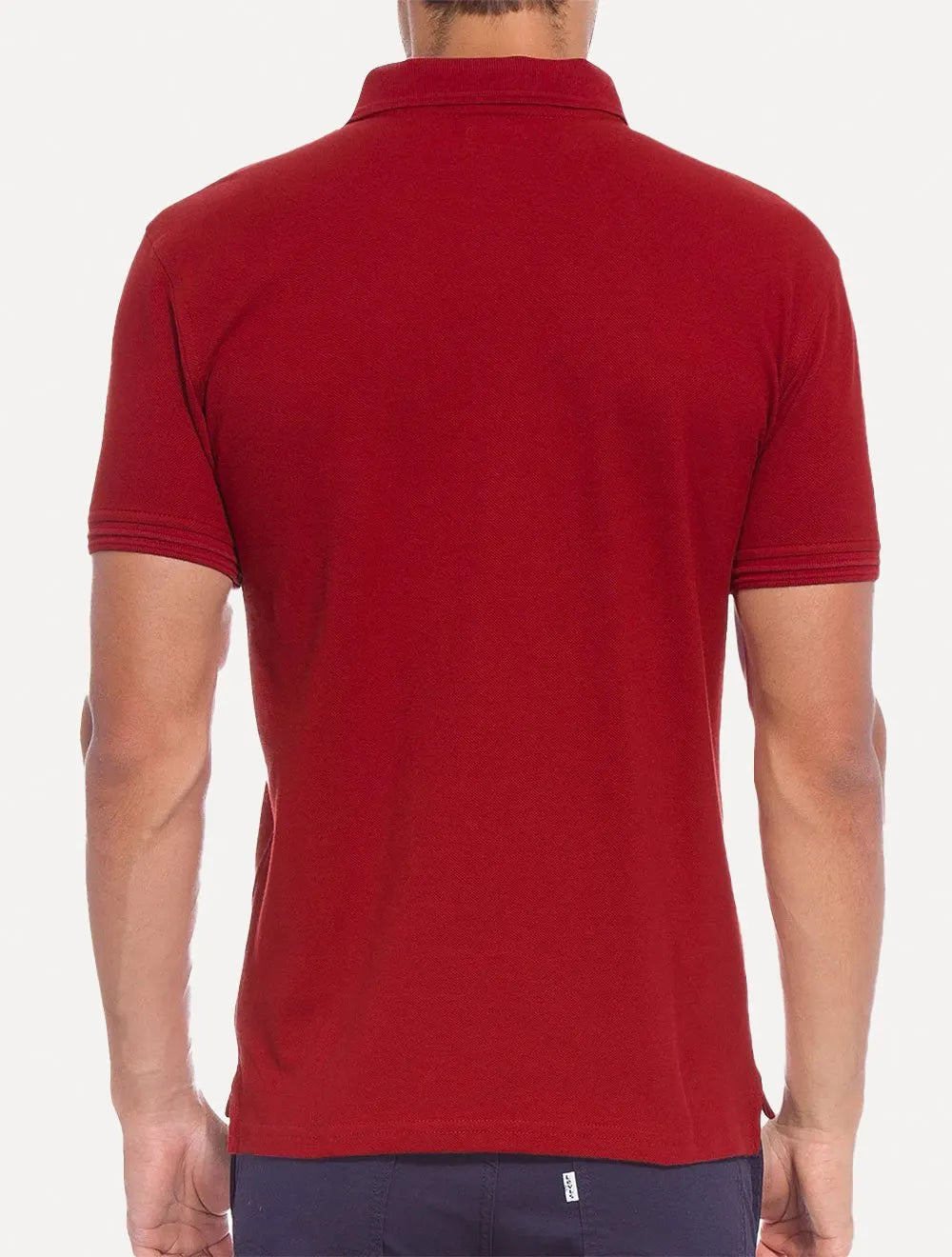 Polo Levis Masculina Housemark Bordo