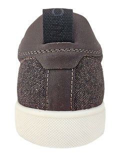 Tênis John John Masculino London Canvas Brown Marrom Escuro Mescla