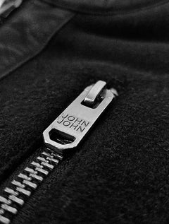 Jaqueta John John Masculina Hoodie Biker Mike Preta