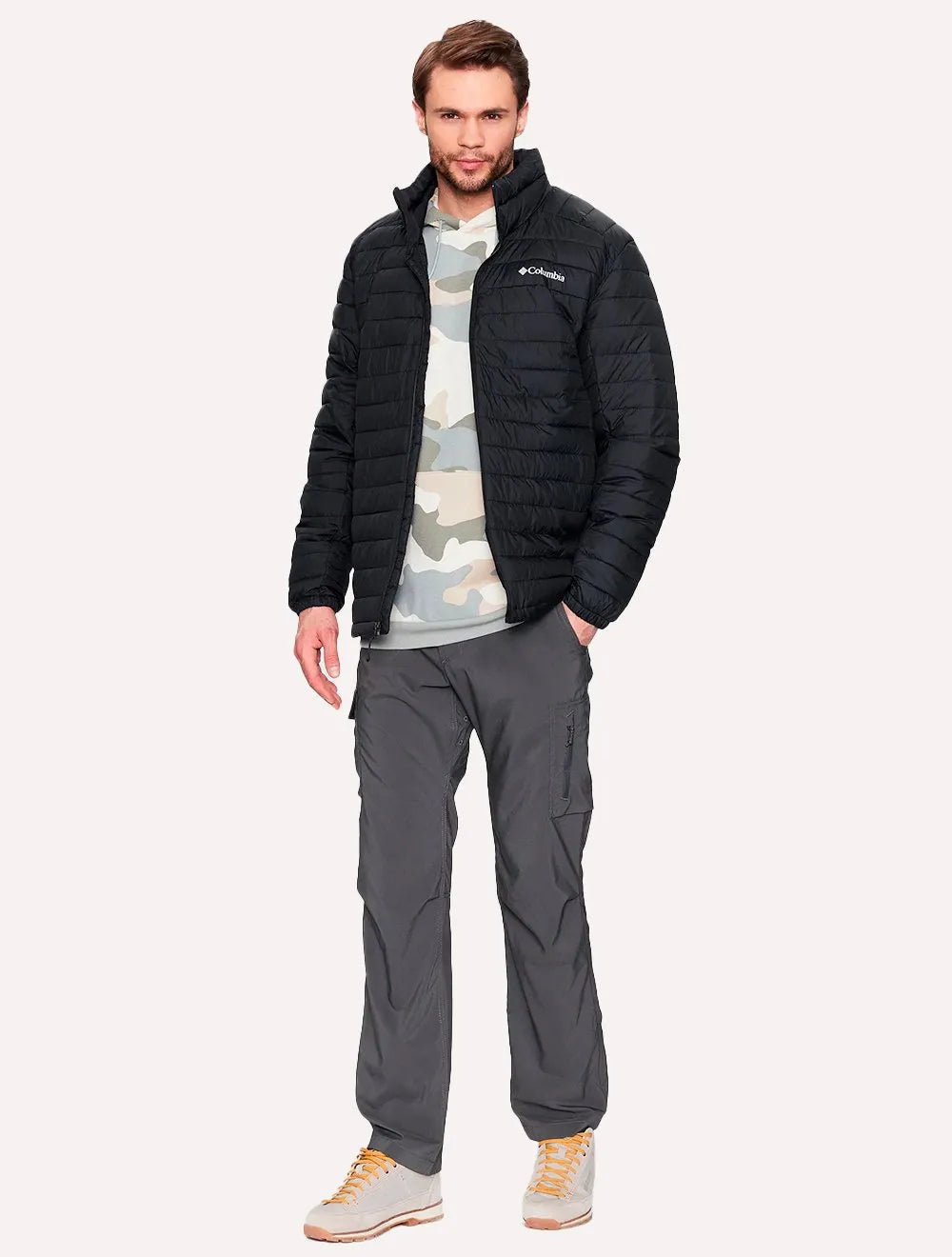 Jaqueta Columbia Masculina Silver Falls Preta
