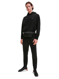 Moletom Calvin Klein Masculino Canguru Hoodie CK Tag Preto
