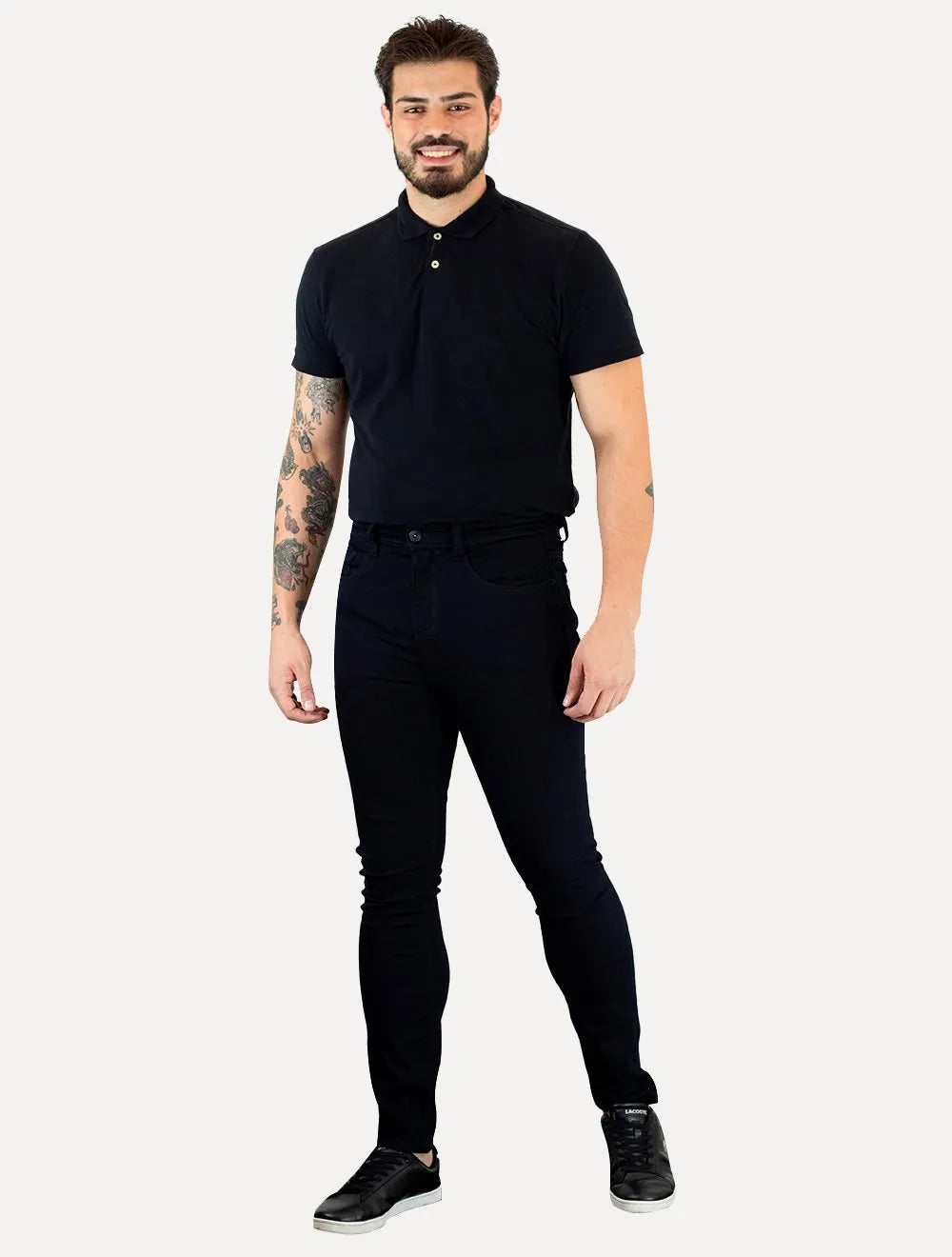 Calça Aramis Jeans Masculina Slim Stretch Dark Blue Azul Escuro