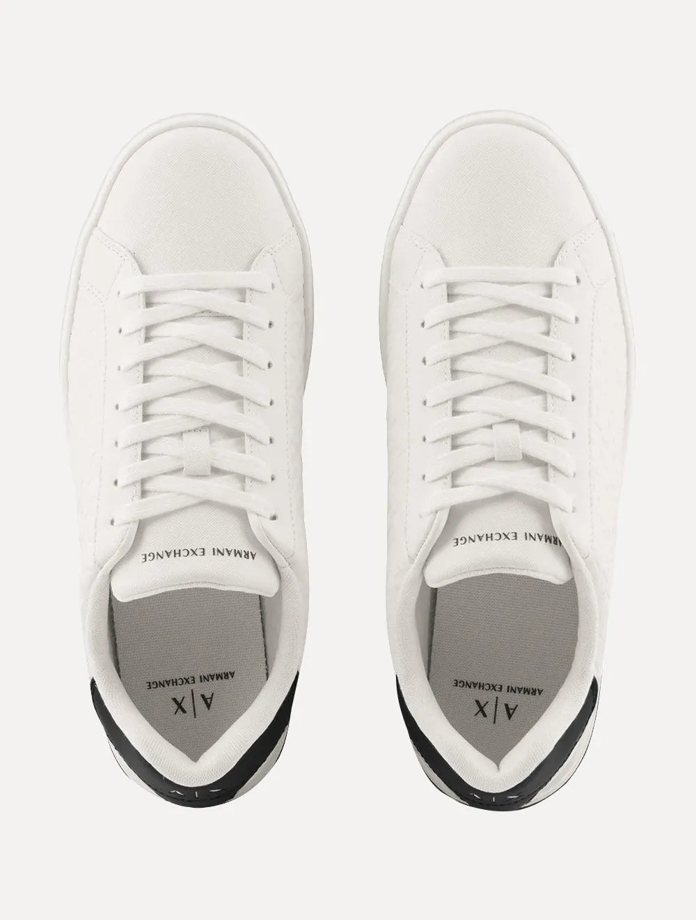 Tênis Armani Exchange Masculino London Logado Branco