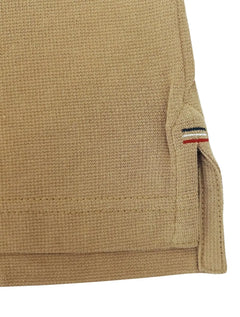 Polo Tommy Hilfiger Athletic Prep Pure Cotton Marrom Claro