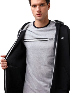 Moletom Aeropostale Masculino Hoodie Full-Zip A87 Preto