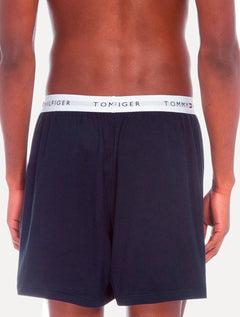 Cueca Tommy Hilfiger Samba Canção Knit Athletic Azul Marinho
