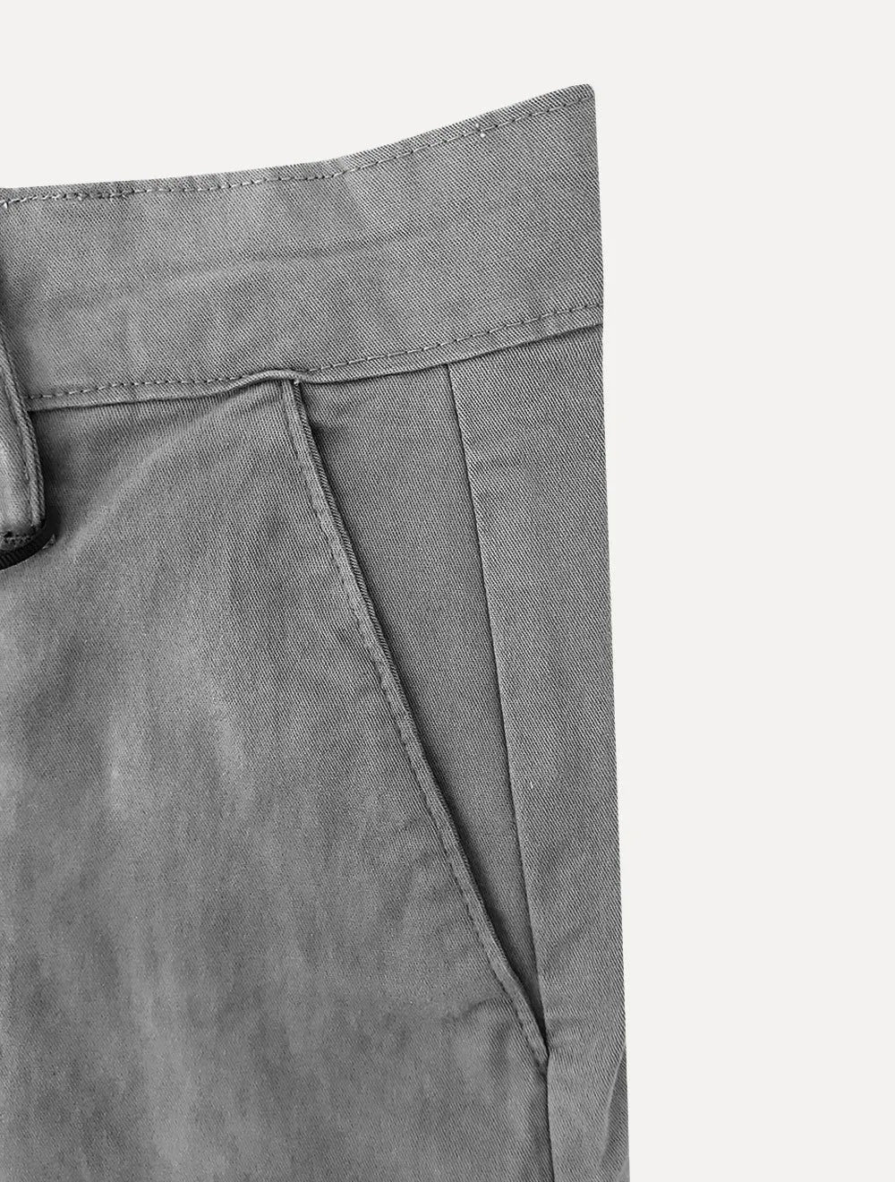 Calça Tommy Hilfiger Masculina de Sarja Brooklyn Cinza