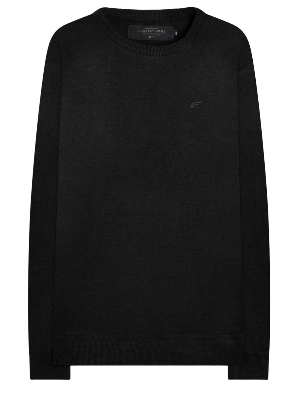 Moletom Ellus Masculino Hoodie Basico Easa Ziper Preto