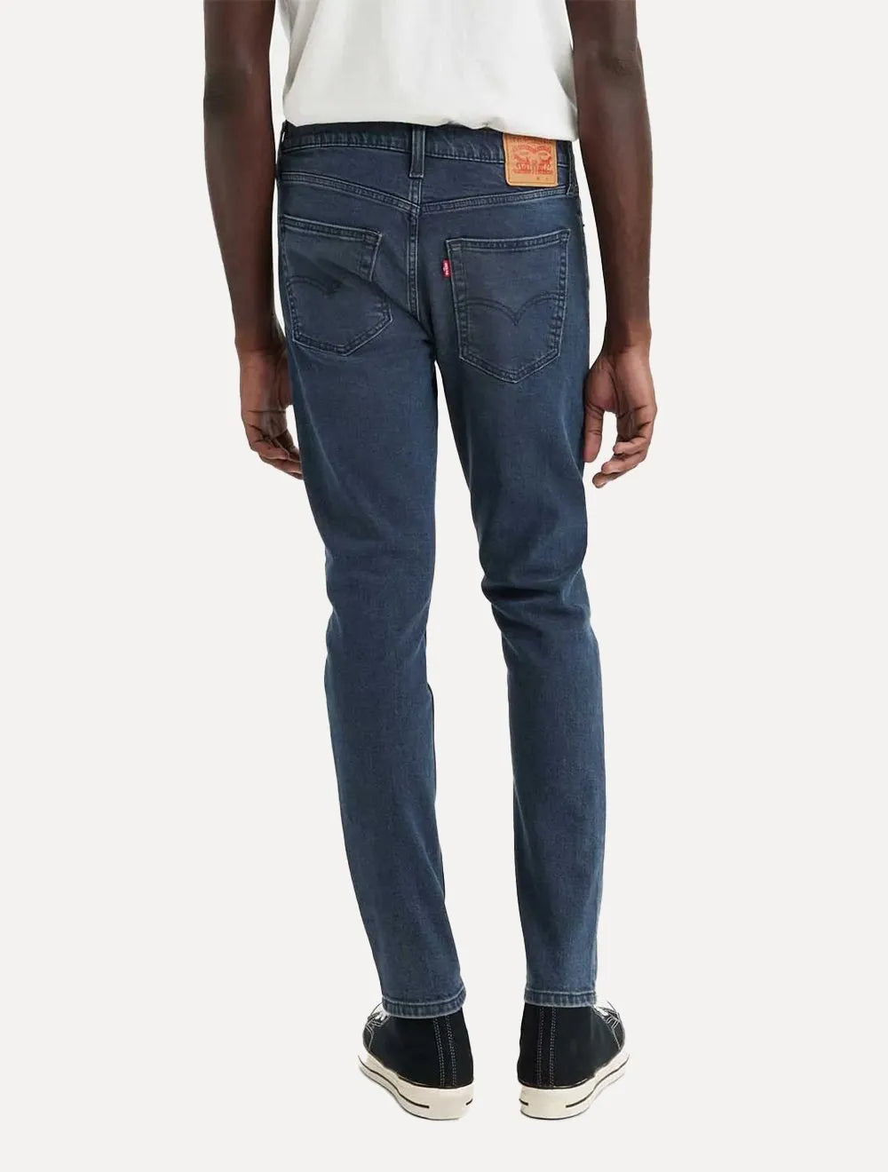 Calça Levis Jeans Masculina 512 Slim Taper Stretch Stone Azul Escuro