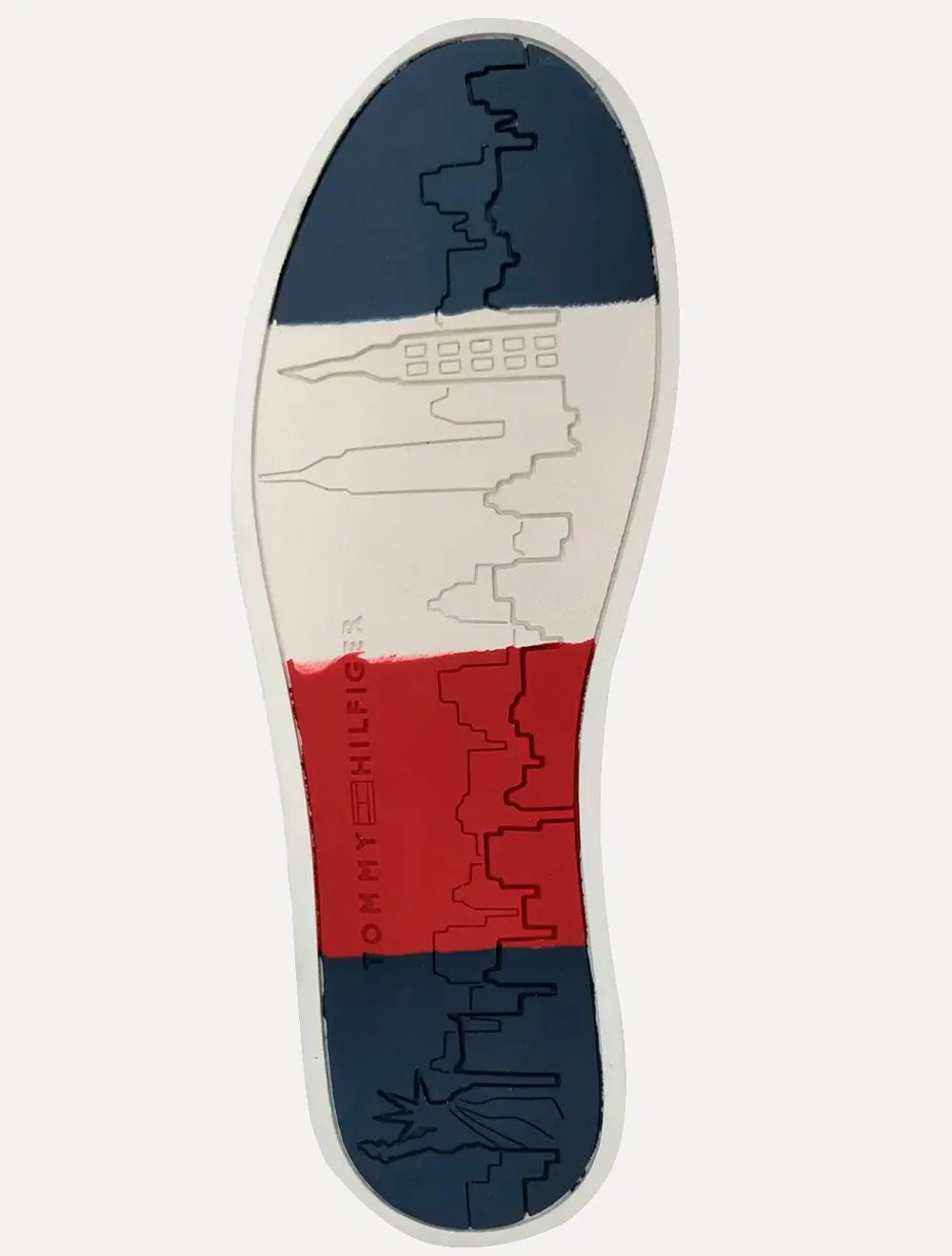 Tênis Tommy Hilfiger Masculino Couro Dino 9A Griffin Cinza