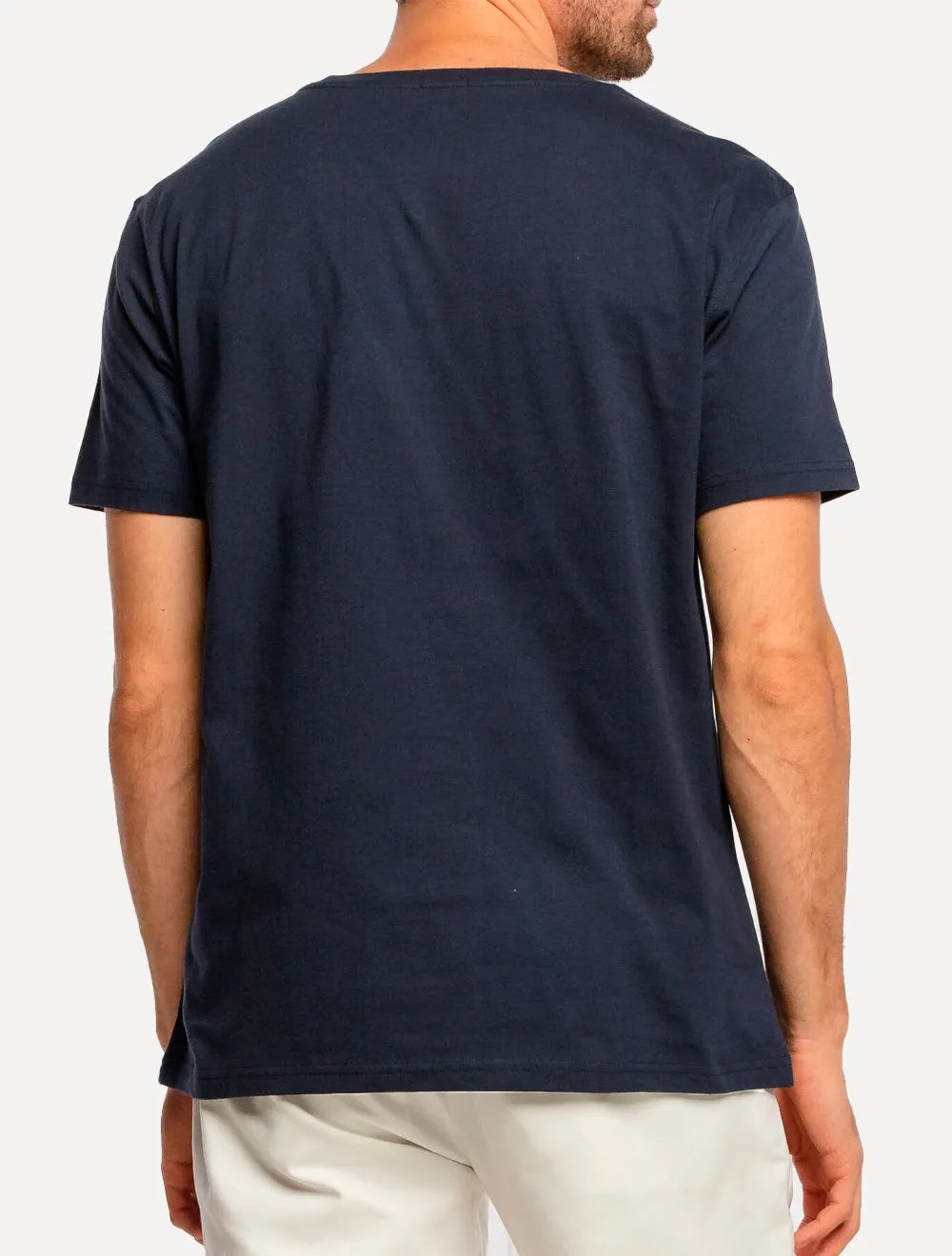 Camiseta Tommy Hilfiger Masculina Essential Cotton Azul Marinho