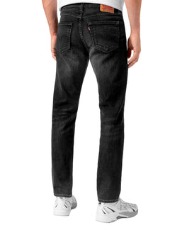 Calça Levis Jeans Masculina Skinny Taper Stretch Stoned Black Preta