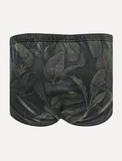 Sunga Calvin Klein Swimwear Folhagem Verde Escuro