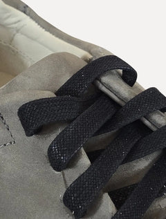 Tênis Osklen Masculino Couro Hybrid Laces Oil Chumbo