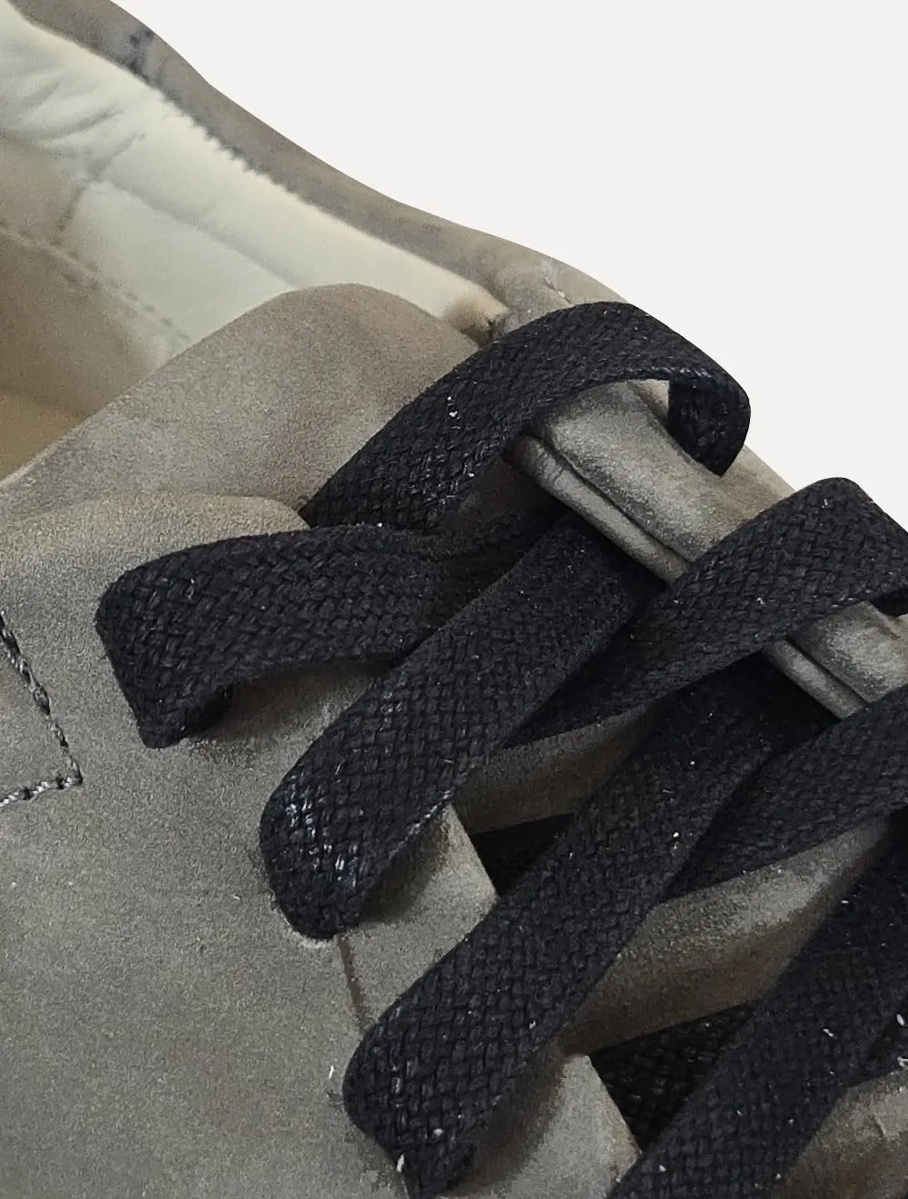 Tênis Osklen Masculino Couro Hybrid Laces Oil Chumbo