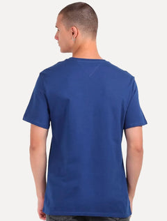 Camiseta Tommy Hilfiger Masculina Essential Cotton Azul Royal