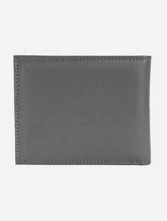 Carteira Original Penguin Masculina Couro Lisa Logo Grafite