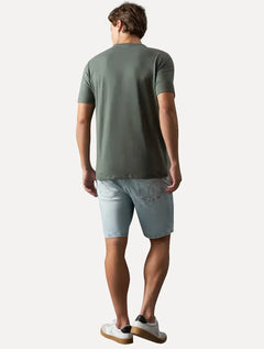 Bermuda Calvin Klein Jeans Masculina Carnaby 9' 5 Pockets Azul Claro