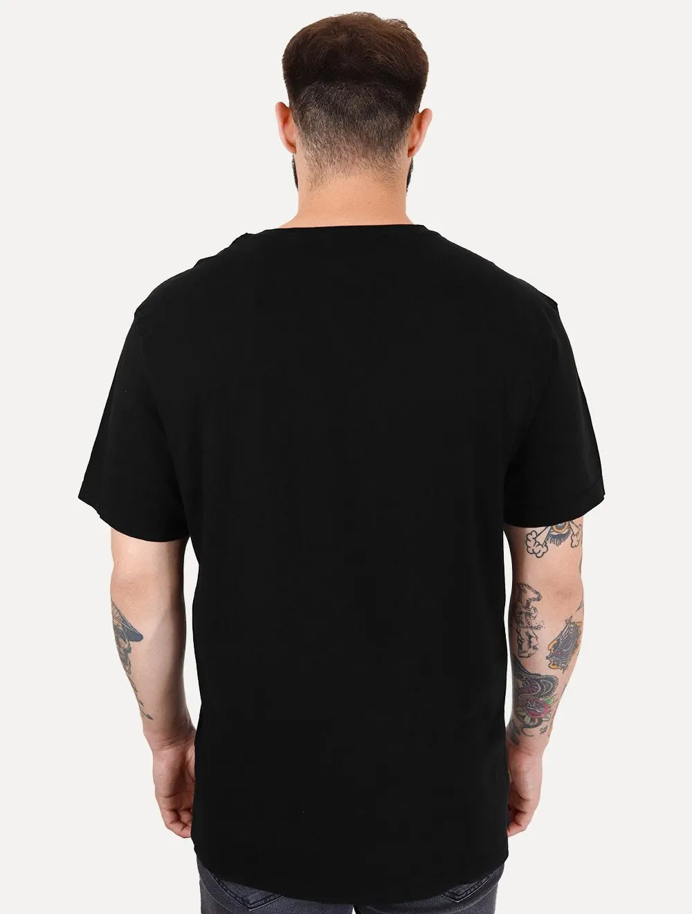Camiseta John John Masculina Regular Clean Graphic Preto