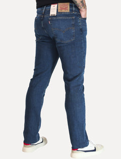 Calça Levis Jeans Masculina 510 Skinny Stretch Azul Médio