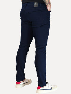 Calça Aramis Masculina Slim Blue Kombat Escuro