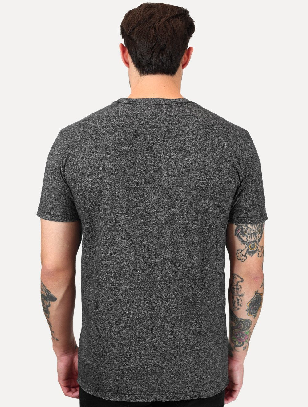 Camiseta John John Masculina Slim Oslo Preto Mescla
