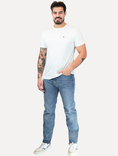 Calça Levis Jeans Masculina 505 Regular Custom Denim Azul