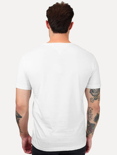 Camiseta Tommy Hilfiger Masculina Core Logo Tee Branca