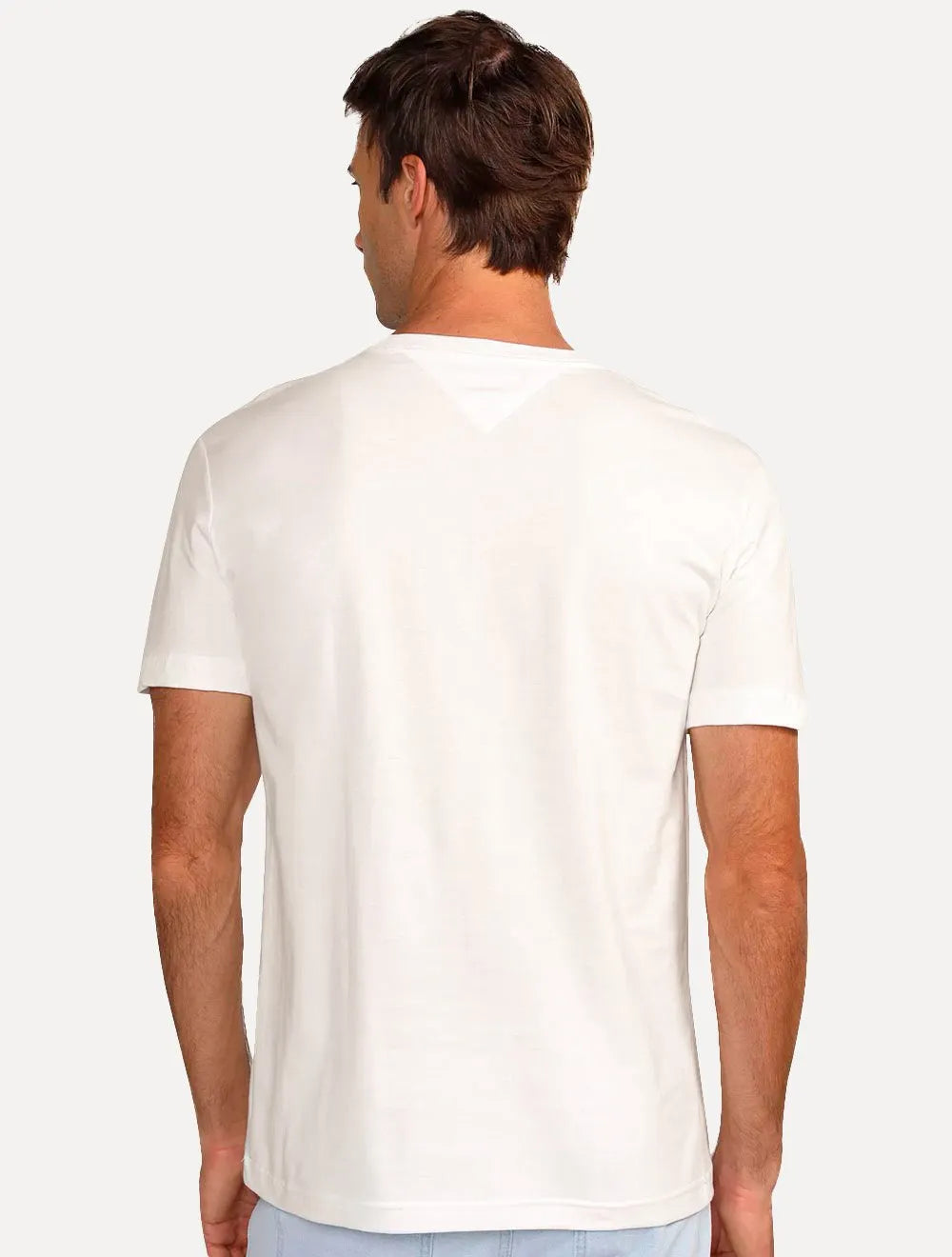 Camiseta Tommy Hilfiger Masculina Essential Cotton Branca