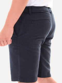 Bermuda Aramis Masculina Sarja Chino Eco Azul Marinho