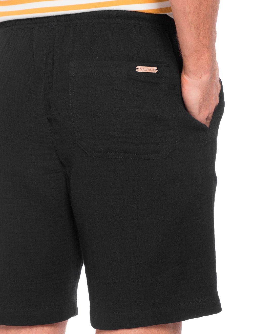 Bermuda Nautica Masculino Sustainably Crafted Light Icon Preta
