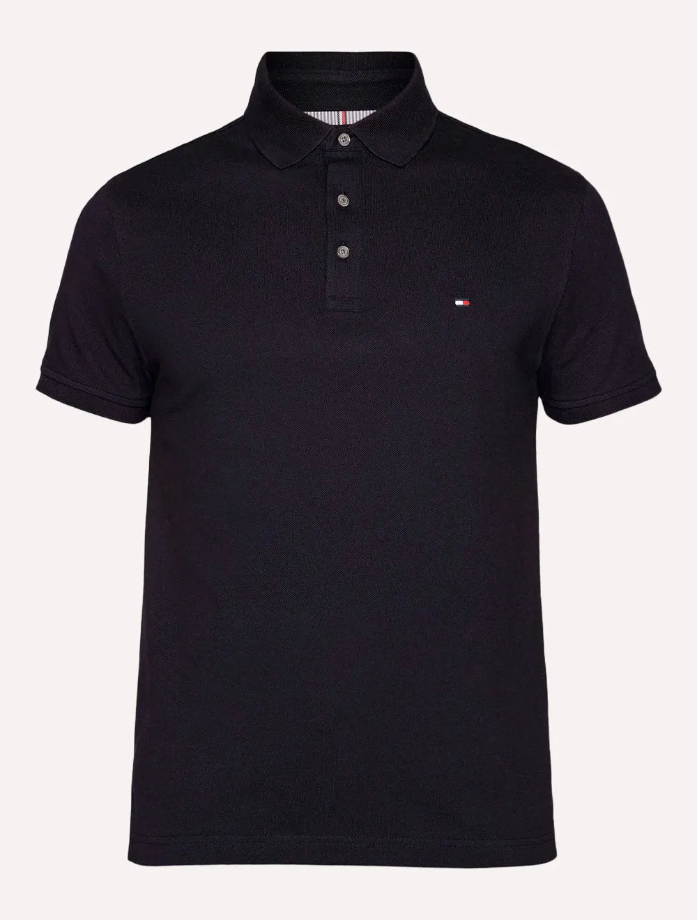 Polo Tommy Hilfiger Masculina Slim 1985 Azul Marinho