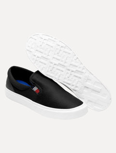 Tênis Tommy Hilfiger Masculino Slip On Malcolm 22D Preto