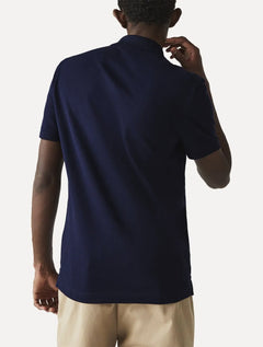 Polo Lacoste Masculina Slim Fit Classic Azul Marinho
