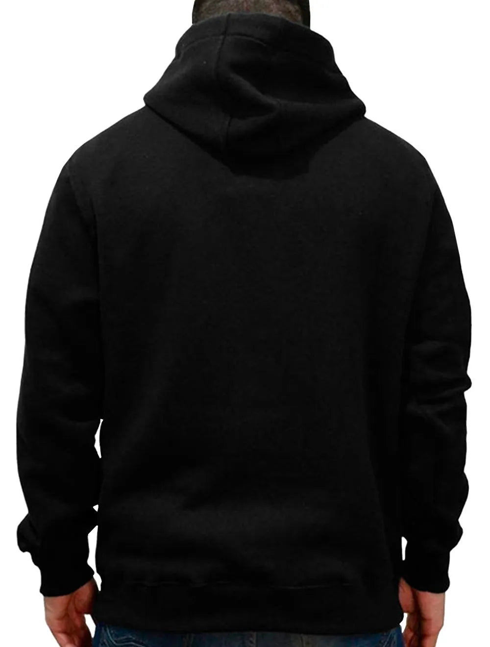 Moletom Aeropostale Masculino Hoodie 1987 Lettering Preto