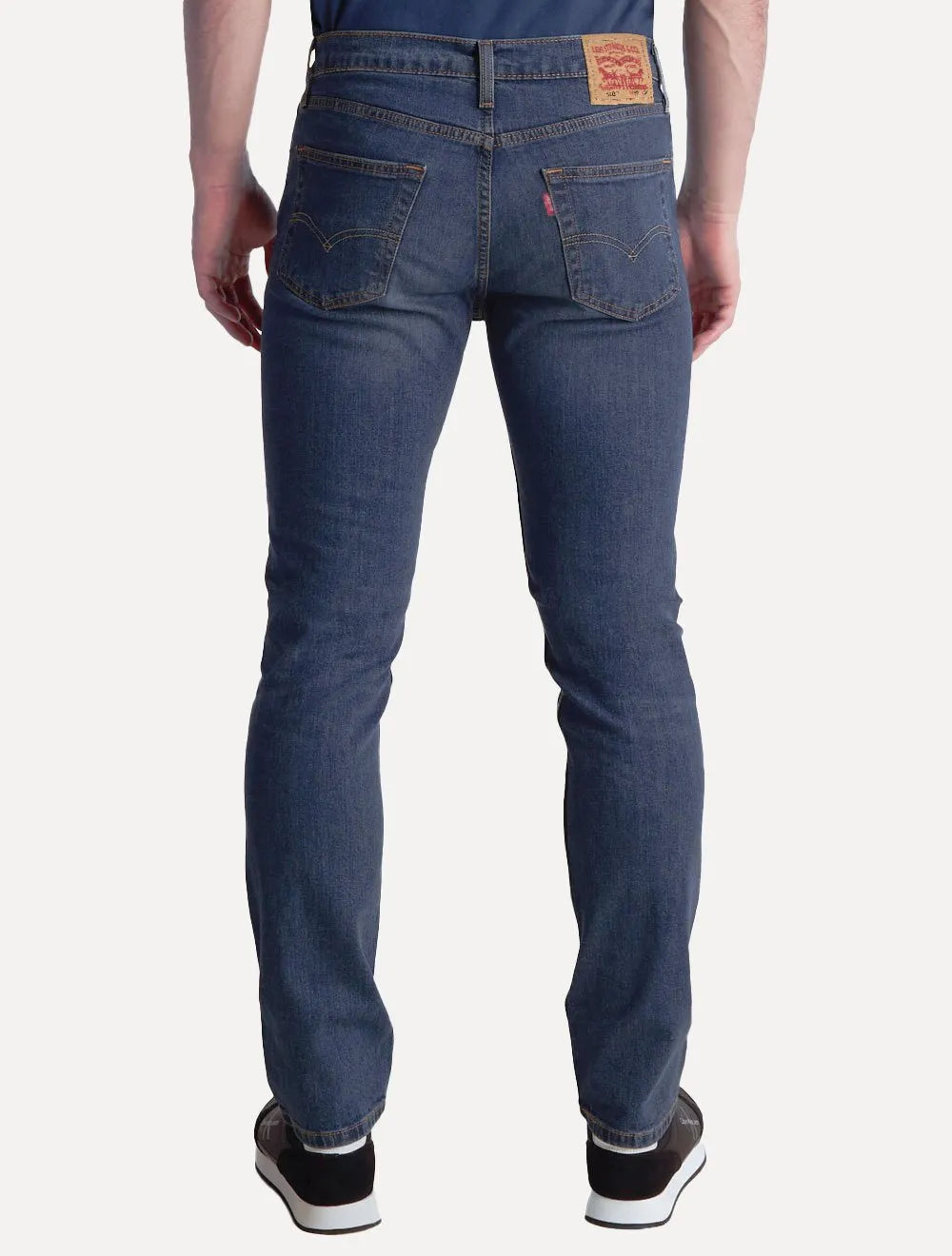 Calça Levis Jeans Masculina 510 Skinny Azul Escuro