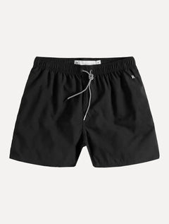 Short Reserva D'Água Beachwear Liso Bazar Preto