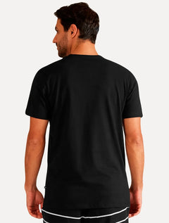 Camiseta Nautica Masculina Red Icon Preta