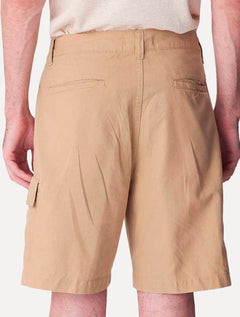 Bermuda Osklen Masculina Cargo Cotton Linen New Cáqui