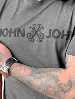 Camiseta John John Masculina Fit Basic Cinza
