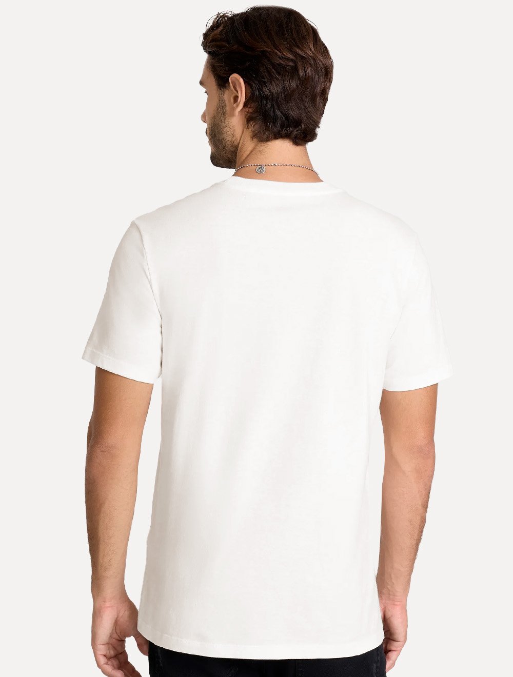 Camiseta John John Masculina Regular Fit Established 2006 Off White