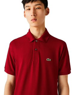 Polo Lacoste Masculina L.12.12 Marsala