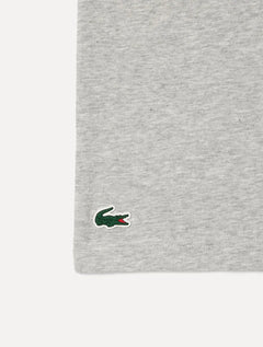 Camiseta Lacoste Masculina Regular Sport Dry Print Croco Cinza Mescla