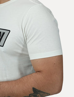 Camiseta John John Masculina Slim Fit Guide Off White