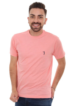 Camiseta Aleatory Masculina Heather Coral